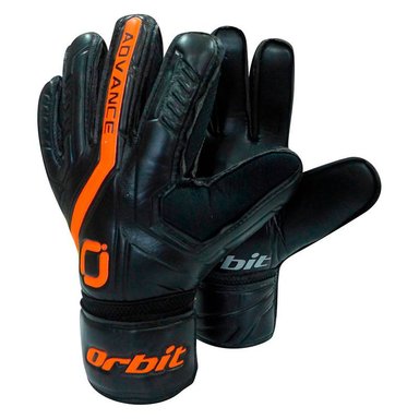 GUANTES PARA ARQUERO ADVANCE NEGRONARANJA MARCA ORBIT