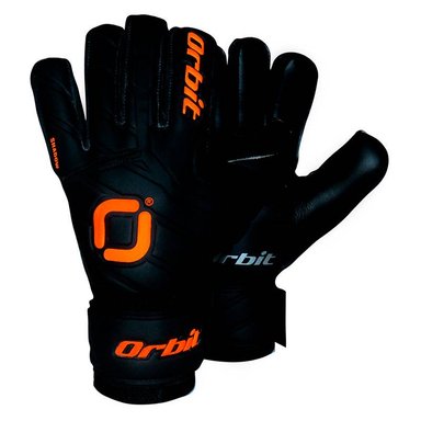 GUANTES PARA ARQUERO ORBIT SHADOW ADULTO NEGRONARANJA 5