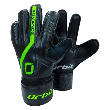 GUANTES PARA ARQUERO ADVANCE NEGROAMARILLO MARCA ORBIT