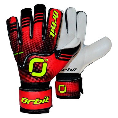 GUANTES PARA ARQUERO ORBIT SUPER GRIP ADULTO ROJO #9