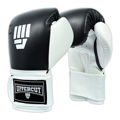 GUANTE BOXEO UPPERCUT COMPETENCIA NEGRO 10 OZ