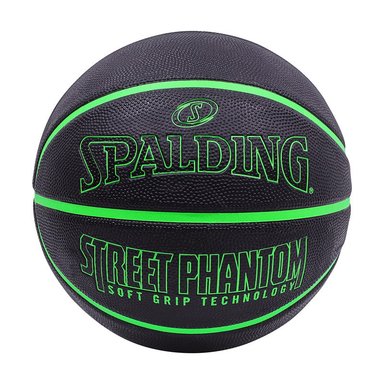 PELOTA BASKET SPALDING STREET PHANTON GOMA VERDE #7