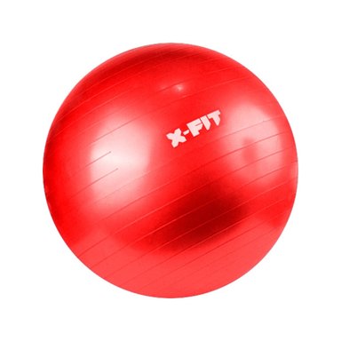 BALÓN X-FIT XF-300-2-2 75CM GYM BALL ROJO