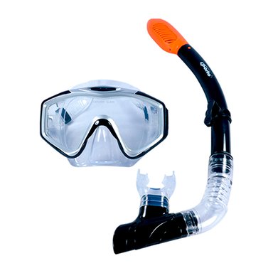 MASCARA CON SNORKELL PORTO GRIS