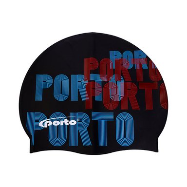 GORRO NATACIÓN PORTO POR-460-6 DISEÑOS NEGRO 2 STANDARD