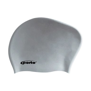 GORRO NATACIÓN PORTO POR-720-4 VOLUMEN GRIS STANDARD