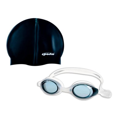 PACK NATACIÓN PORTO POR-930-4 ARROW ADULTO GRIS STANDARD