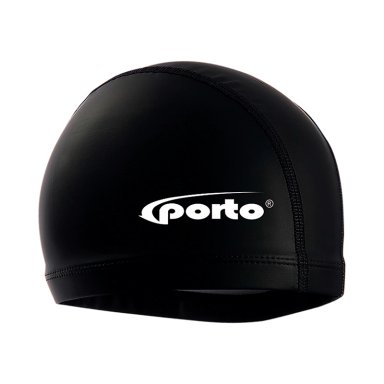 GORRO PARA NATACIÓN PORTO LYCRA NEGRO (STANDARD)