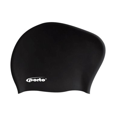 GORRO PARA NATACIÓN PORTO VOLUMEN NEGRO (STANDARD)