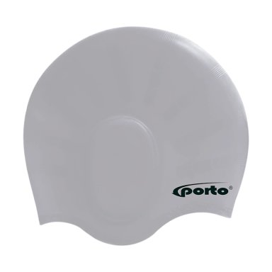 GORRO NATACIÓN PORTO POR-730-2 OREJERAS GRIS STANDARD