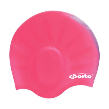 GORRO NATACIÓN PORTO POR-730-1 OREJERAS ROSADO STANDARD