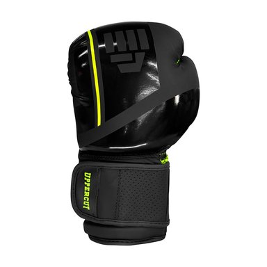 GUANTE UPPERCUTT P/BOXEO UPPERCUT DARK MATE PU NEGRO/AMARILLO  14 OZ