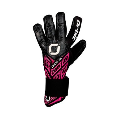 GUANTES ORBIT P/ARQUERO LIVERPOOL ADULTO ROSADO/NEGRO  #8