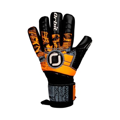 GUANTES ORBIT P/ARQUERO MAMBA ADULTO NARANJA/NEGRO  #9