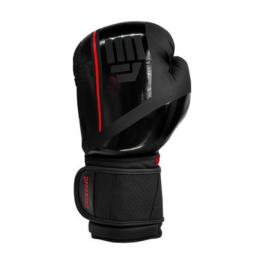 GUANTE UPPERCUTT P/BOXEO UPPERCUT DARK MATE PU NEGRO/ROJO  10 OZ