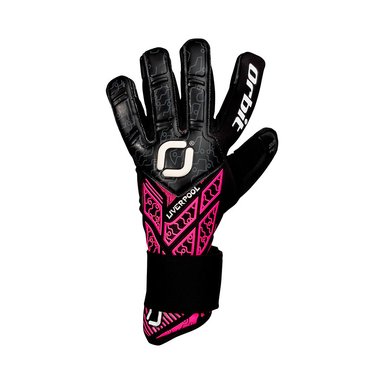 GUANTES ORBIT P/ARQUERO LIVERPOOL ADULTO ROSADO/NEGRO  #10