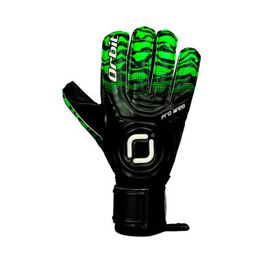 GUANTES ORBIT P/ARQUERO PRO WEB ADULTO VERDE/NEGRO  #8