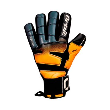 GUANTES ORBIT P/ARQUERO CONTACT ADULTO NARANJA/NEGRO  #10