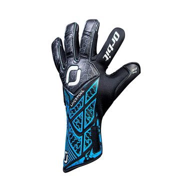 GUANTES ORBIT P/ARQUERO LIVERPOOL ADULTO AZUL/NEGRO/BLANCO  #8