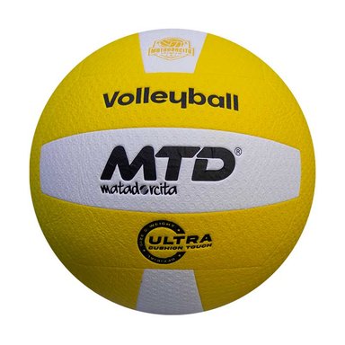 PELOTA P/VOLEY MATADORCITA PU PREMIUM MOD CLASICO AMARILLO/BLANCO (#5)