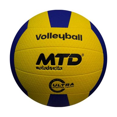 PELOTA P/VOLEY MATADORCITA PU PREMIUM MOD CLASICO AMARILLO/AZUL (#5)