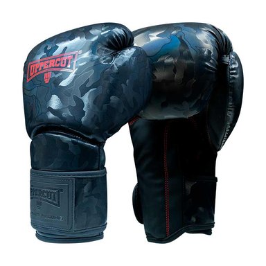 GUANTES P/BOX UPPERCUT RANGER PU NEGRO (10 OZ)