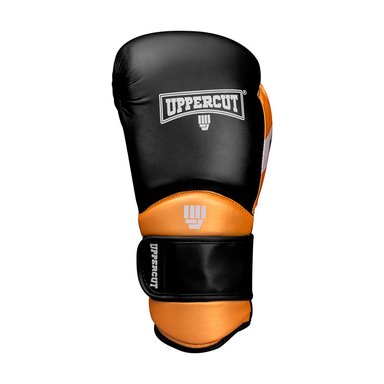 GUANTES P/BOX UPPERCUT STROKE NEGRO/DORADO (10 OZ)