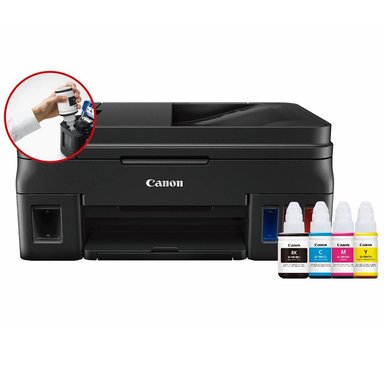 IMPRESORA MULTIFUNCIONAL CANON G4110 PIXMA FAX USB WIFI - 4