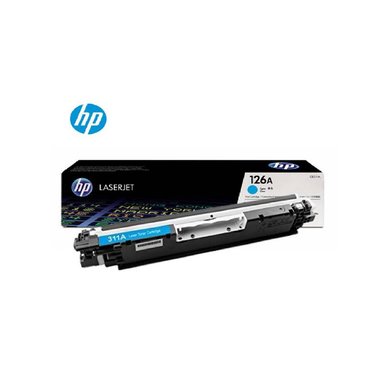 TÓNER HP 126A CELESTE CE311A CP1025 1000 PAGINAS CYAN