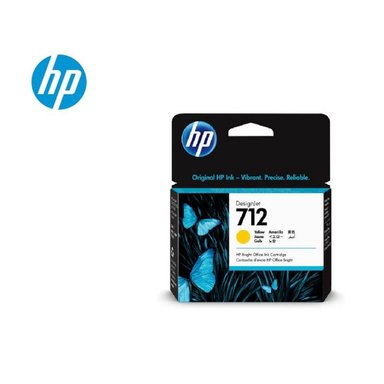 TINTA HP 3ED69A AMARILLO 712A 29ML YELLOW