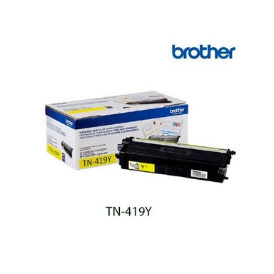 TÓNER BROTHER TN-419Y AMARILLO MFC-L8900CDW 9000 PAGINAS YELLOW