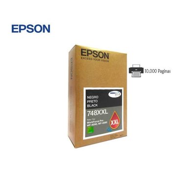 CARTUCHO EPSON T748XXL120 NEGRO TINTA WF-6090 WF-6590