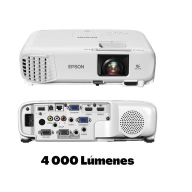 PROYECTOR EPSON 119W 3LCD WXGA CON DIAL HDMI 4000 LUMENES - 2