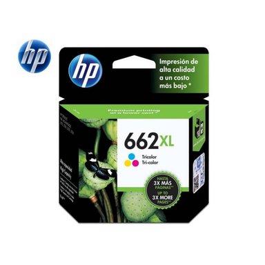 TINTA HP 662XL MULTICOLOR CZ106AL ALTO RENDIMIENTO