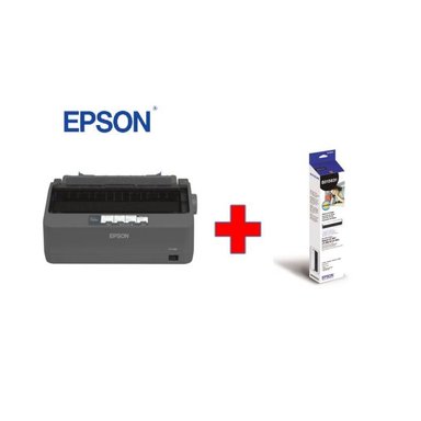 IMPRESORA MATRICIAL EPSON LX-350 USB 9 PINES + CINTA GRATIS S015631 - 1