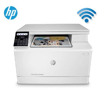 IMPRESORA MULTIFUNCIONAL HP 7KW55A LASERJET PRO M182NW - 1