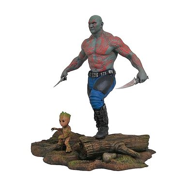 FIGURA GALLERY MARVEL GUARDIANS OF THE GALAXY VOL.2 DRAX Y GROOT - 1