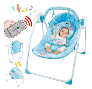 MECEDORA MANDO DISTANCIA AZUL