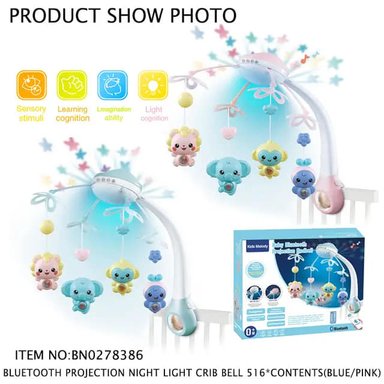 MOVIL CON CONTROL REMOTO Y BLUETOOTH CELESTE