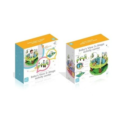 ANDADOR CON CENTRO DE ENTRETENIMIENTO ROSADO