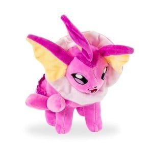 PELUCHE POKEMON VAPOREON SHINY MARCA POKEMON FIT