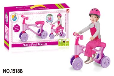 MI PRIMERA BICICLETA EN ROSADO