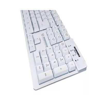TECLADO MICRONICS NEON MIC 709W WHITE - 5