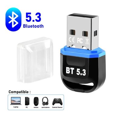 ADAPTADOR DONGLE USB BLUETOOTH 5,3 PARA PC