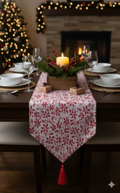 CAMINO DE MESA NAVIDEÑO MAGIC CHRISTMAS