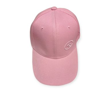 GORRA PALO ROSA DE LONA UNISEX VISERA CURVO CORREA AJUSTABLE