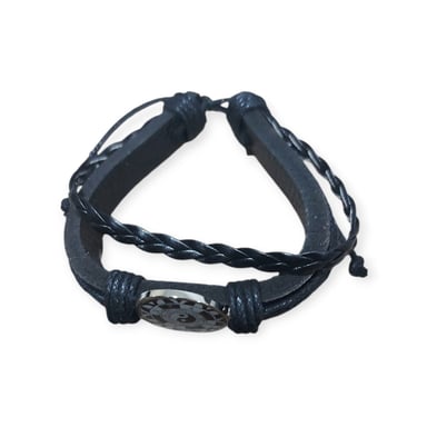 PULSERA DE CUERO AJUSTABLE – ESTILO MODERNO Y ELEGANTE - 4