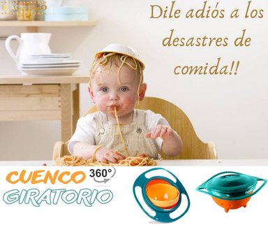 PLATO GIRATORIO 360° BOWL GYRO