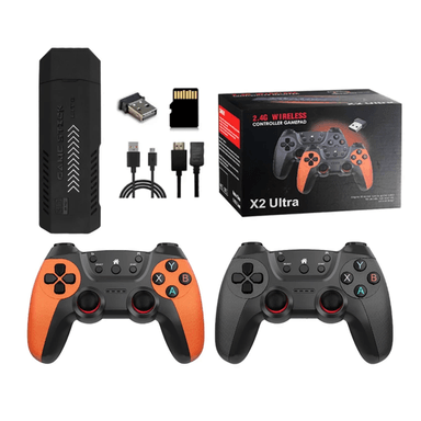 X2 ULTRA 64GB GAME STICK CON MANDOS RECARGABLES - 1