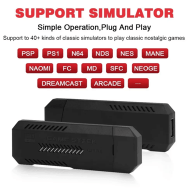 X2 ULTRA 64GB GAME STICK CON MANDOS RECARGABLES - 5